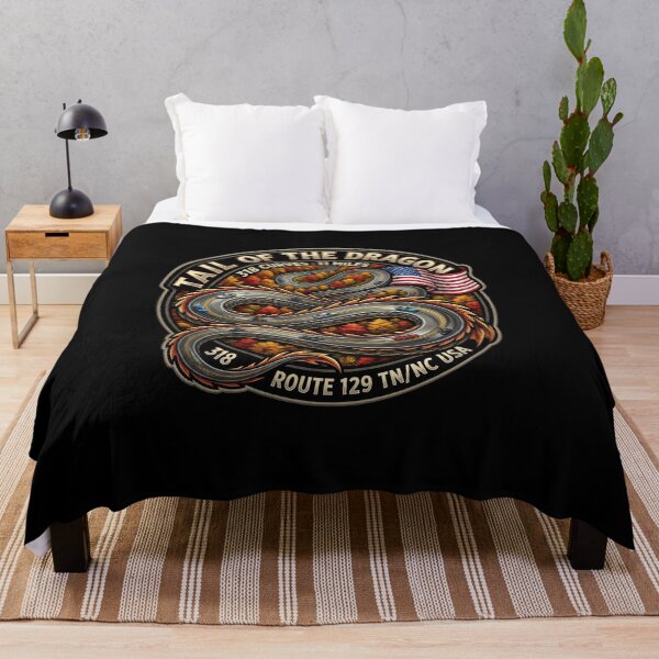 Item preview, Tail of the Dragon 318 Curves Legendary Road Artwork designed and sold by enzoade.