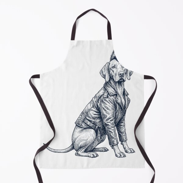 Item preview, Vintage Vizsla Punk Mowhawk Dog Mom Dad designed and sold by DoodleTortle.