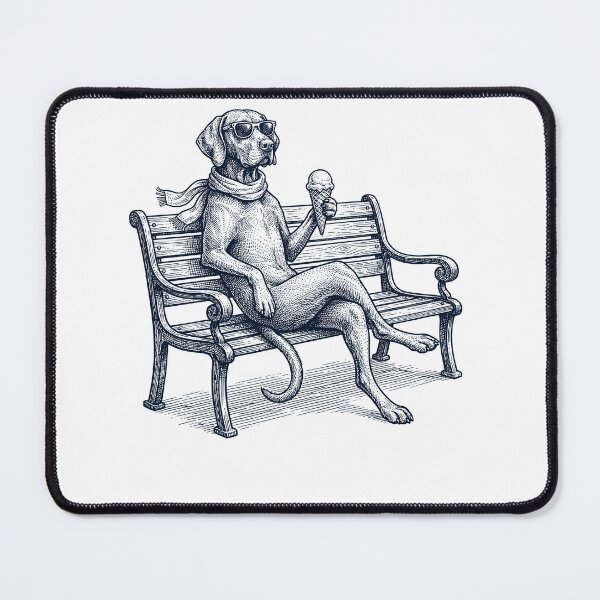 Item preview, Vizsla Ice Cream Dog Mom Dad designed and sold by DoodleTortle.