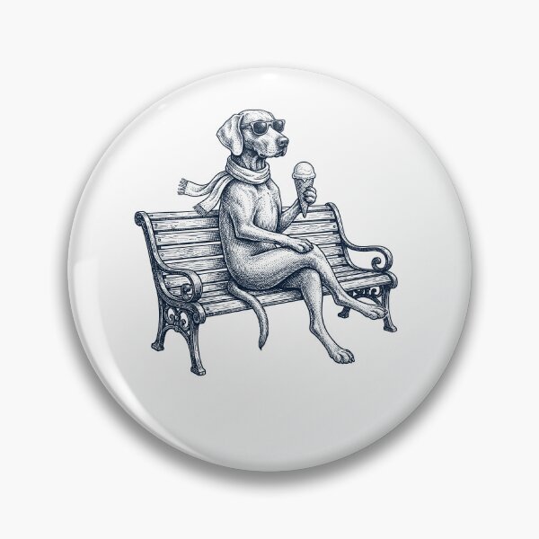 Item preview, Weimaraner Ice Cream Dog Mom Dad designed and sold by DoodleTortle.