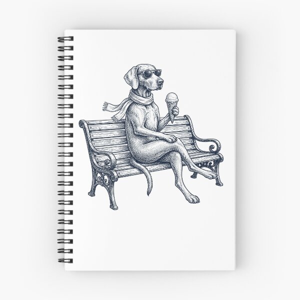 Item preview, Weimaraner Ice Cream Dog Mom Dad designed and sold by DoodleTortle.