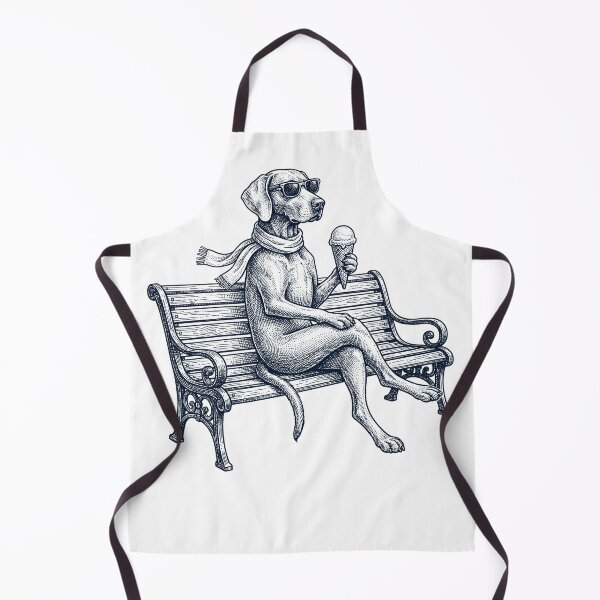 Item preview, Weimaraner Ice Cream Dog Mom Dad designed and sold by DoodleTortle.