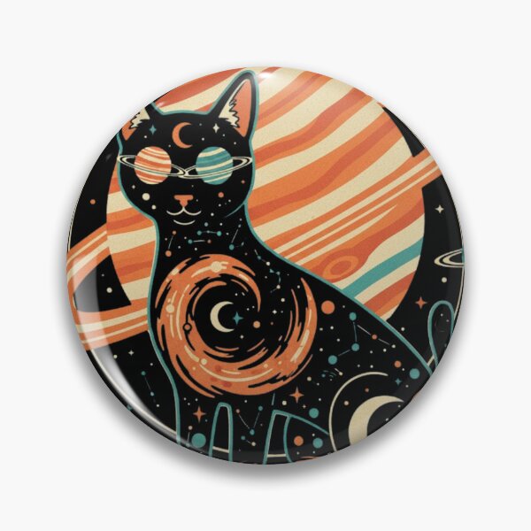 Item preview, Cosmic Creatures Cat designed and sold by MoodSwingCo.