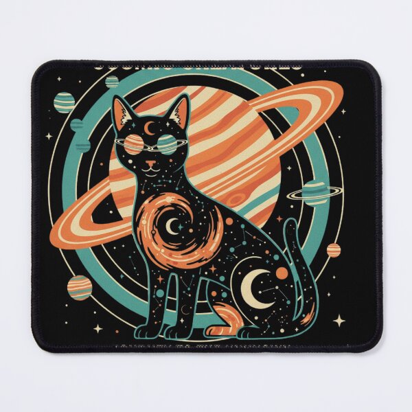 Item preview, Cosmic Creatures Cat designed and sold by MoodSwingCo.