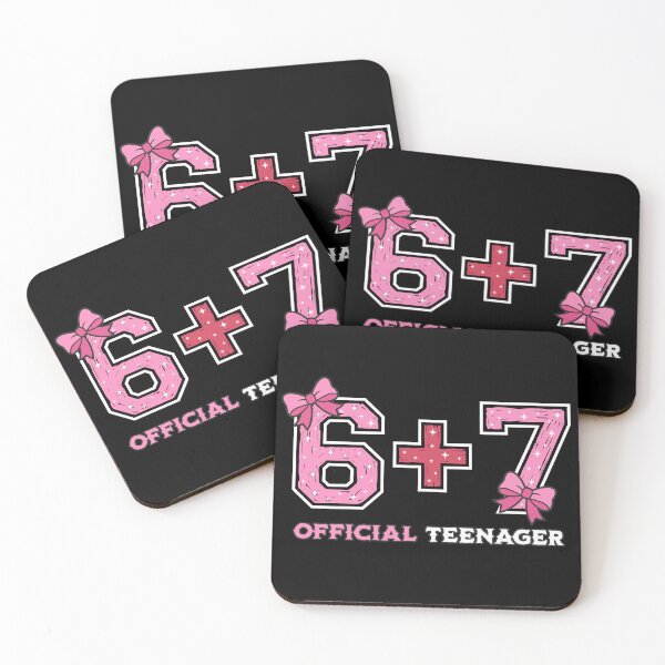 Item preview, 13th Birthday Official Teenager Coquette Bow 6 7 designed and sold by UniTeeCo.