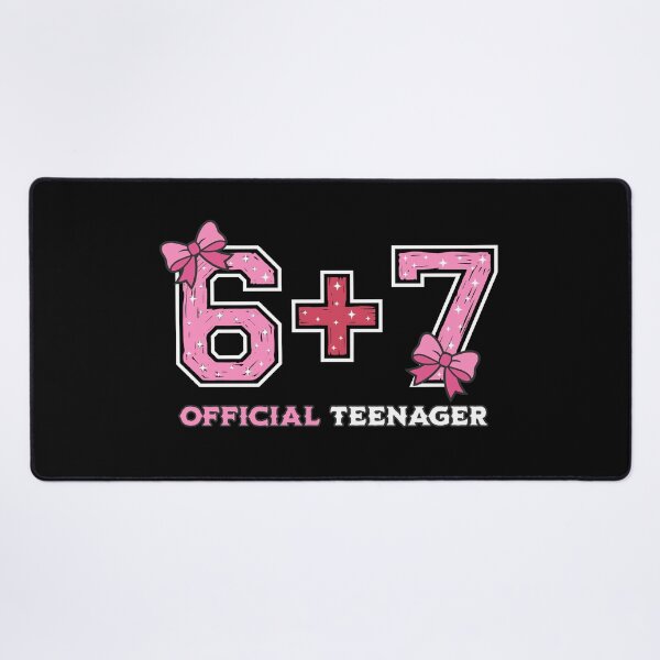 Item preview, 13th Birthday Official Teenager Coquette Bow 6 7 designed and sold by UniTeeCo.