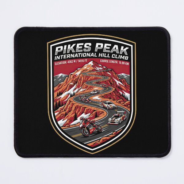 Item preview, Pikes Peak Mountain Racing Vision Artwork designed and sold by enzoade.