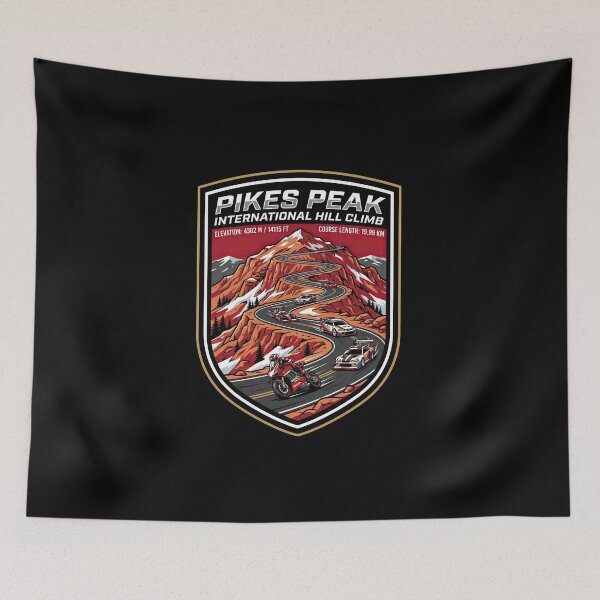 Item preview, Pikes Peak Mountain Racing Vision Artwork designed and sold by enzoade.