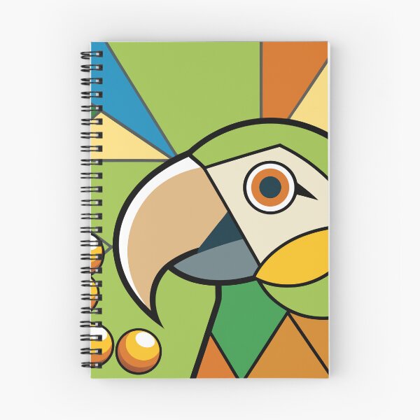 Item preview, Colorful Geometric Parrot designed and sold by SuperAIstar.