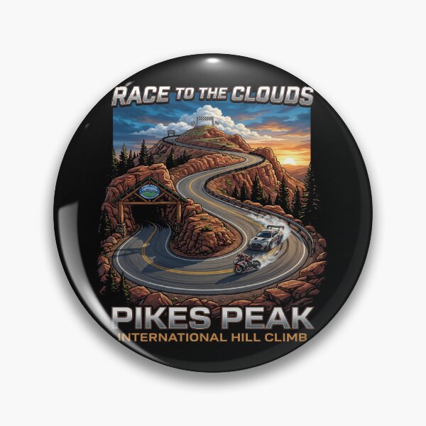 Item preview, Pikes Peak Motorsport Journey Illustration designed and sold by enzoade.