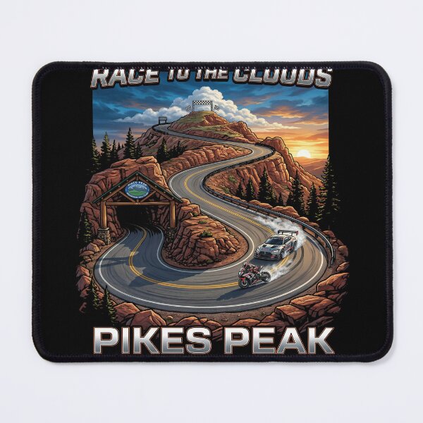 Item preview, Pikes Peak Motorsport Journey Illustration designed and sold by enzoade.