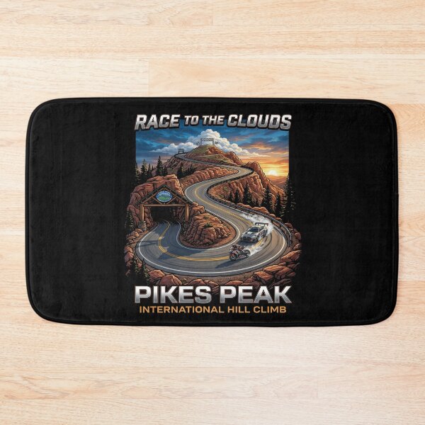 Item preview, Pikes Peak Motorsport Journey Illustration designed and sold by enzoade.