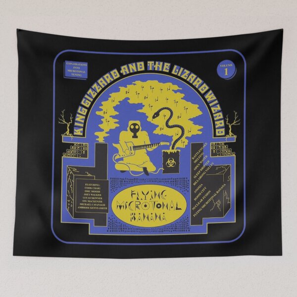 Item preview, King Gizzard and the Lizard Wizard designed and sold by vinakshiart.