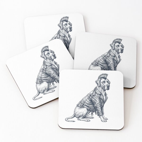 Item preview, Vintage West Highland White Terrier Punk Mowhawk Dog Mom Dad designed and sold by DoodleTortle.