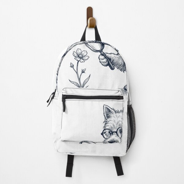 Item preview, Vintage West Highland White Terrier Botanist Flower Dog Mom Dad designed and sold by DoodleTortle.