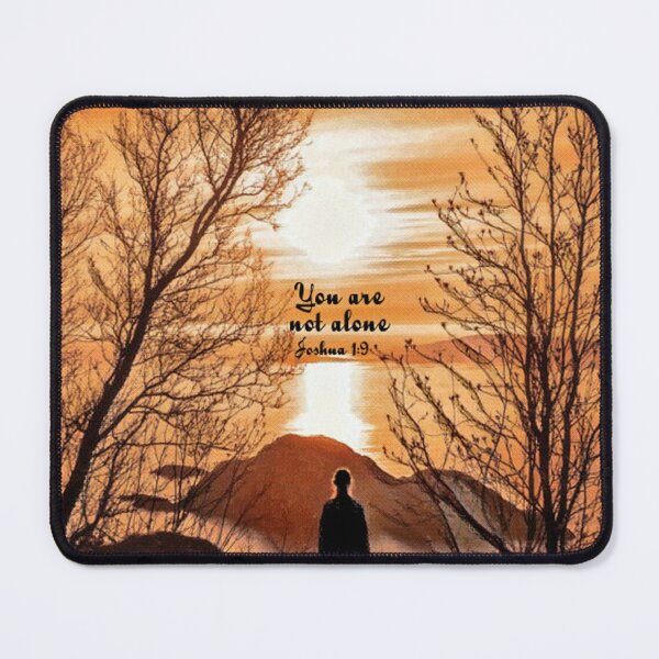 Item preview, You are not alone - Joshua 1:9 designed and sold by FTLOG.