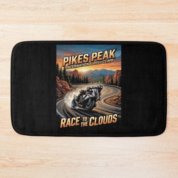Item preview, Pikes Peak Hill Climb Icon Illustration designed and sold by enzoade.