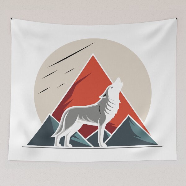 Item preview, Mountain Wolf designed and sold by SuperAIstar.