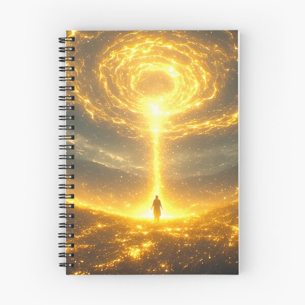 Item preview, Cinematic Art: A Wanderer Amidst Golden Aura 10 designed and sold by Gryfonarts.