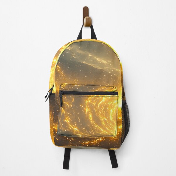 Item preview, Cinematic Art: A Wanderer Amidst Golden Aura 10 designed and sold by Gryfonarts.