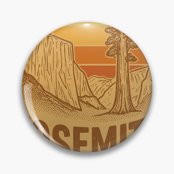 Item preview, Vintage Yosemite California Retro National Park Graphic designed and sold by Imaginationbeyond.
