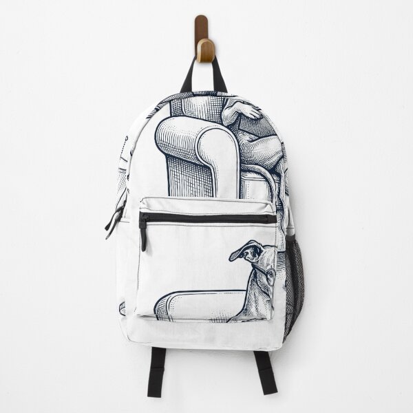 Item preview, Vintage Whippet Read Book Dog Mom Dad designed and sold by DoodleTortle.