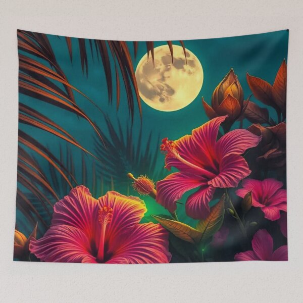 Item preview, mystical full moon designed and sold by PurvaNimfaMagic.
