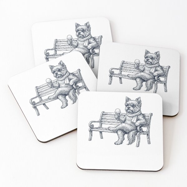 Item preview, Yorkshire Terrier Ice Cream Dog Mom Dad designed and sold by DoodleTortle.