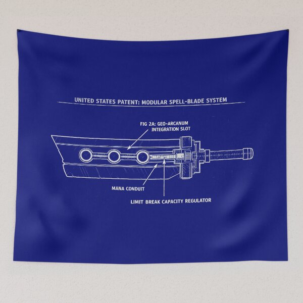 Item preview, Spell-Blade System Technical Patent Blueprint designed and sold by agearb.