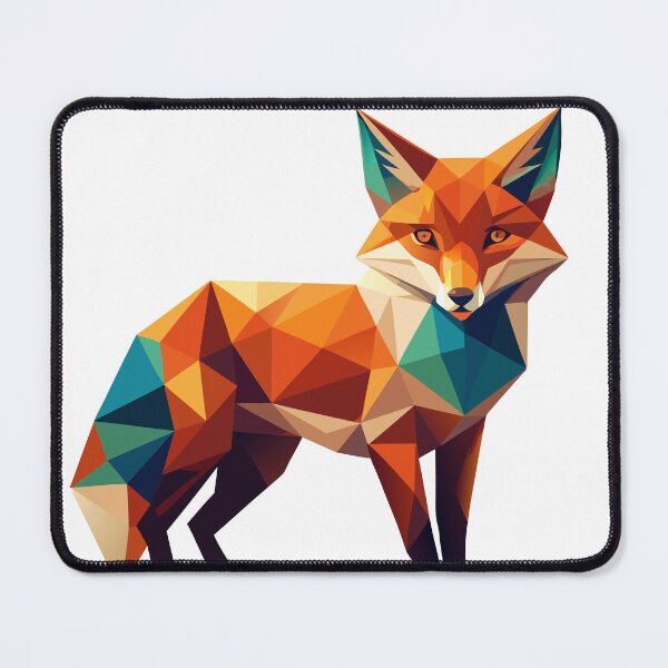 Item preview, Cute Geometric Fox designed and sold by SuperAIstar.
