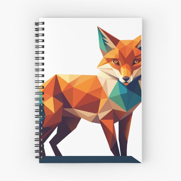 Item preview, Cute Geometric Fox designed and sold by SuperAIstar.