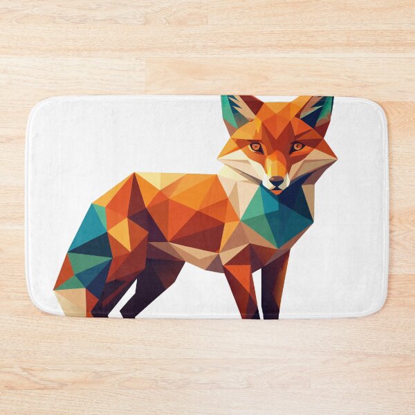 Item preview, Cute Geometric Fox designed and sold by SuperAIstar.