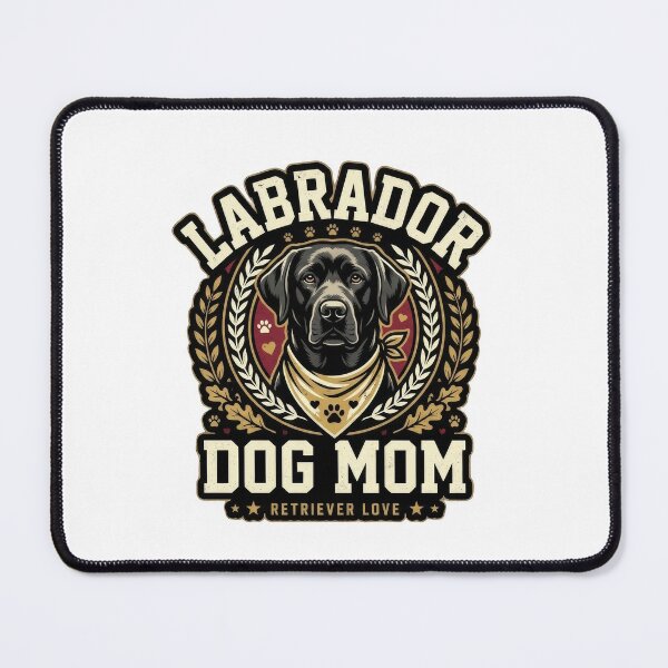 Item preview, Black Labrador Dog Mom designed and sold by RockitBaby.
