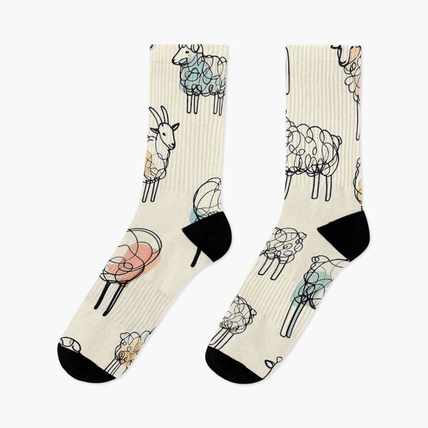 Item preview, Sheep and Goat – One Line Wonders   designed and sold by Vanich-Panich.