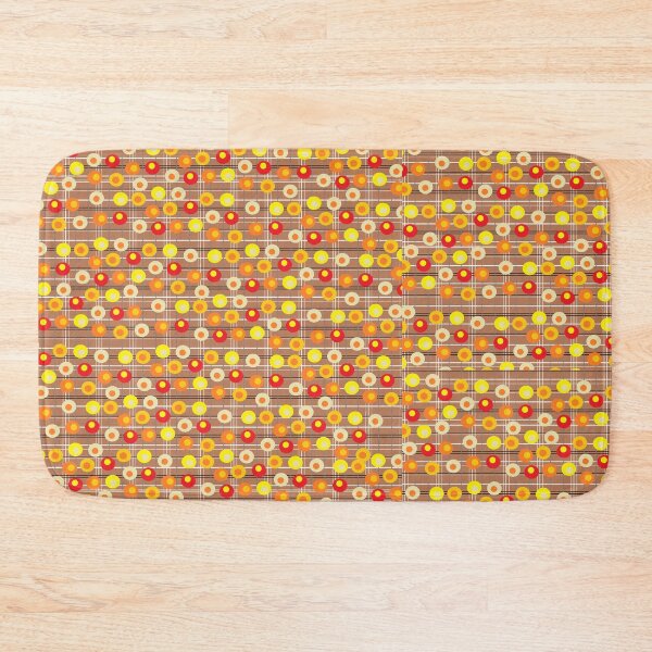 Item preview, Orange Egg Tartan Mess designed and sold by Liberty Lists.