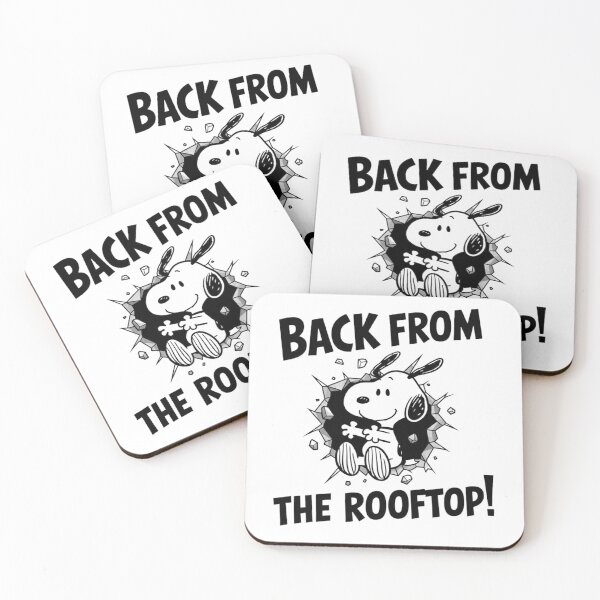 Item preview, Snoopy - Back From the Rooftop designed and sold by MoodSwingCo.