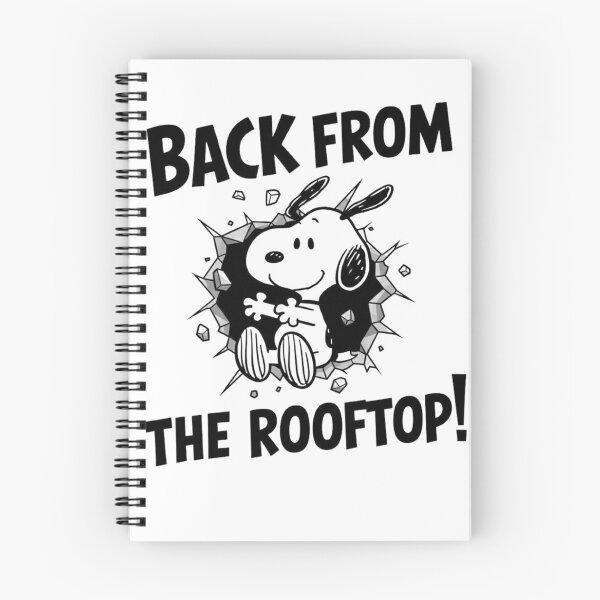 Artikelvorschau, Snoopy – Zurück vom Dach entworfen und verkauft von MoodSwingCo.