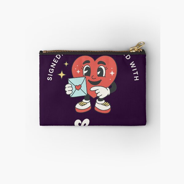 Item preview, Retro Heart Character - "Signed, Sealed, Delivered With Love" designed and sold by PACS0011.