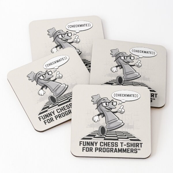 Item preview, Checkmate! Funny Chess Shirt for Programmers. designed and sold by waldex44.