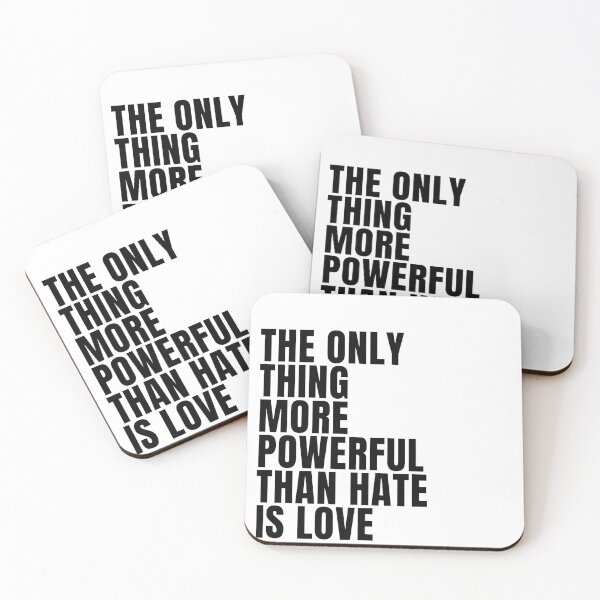 Item preview, The Only Thing More Powerful Than Hate Is Love designed and sold by nicodacap.