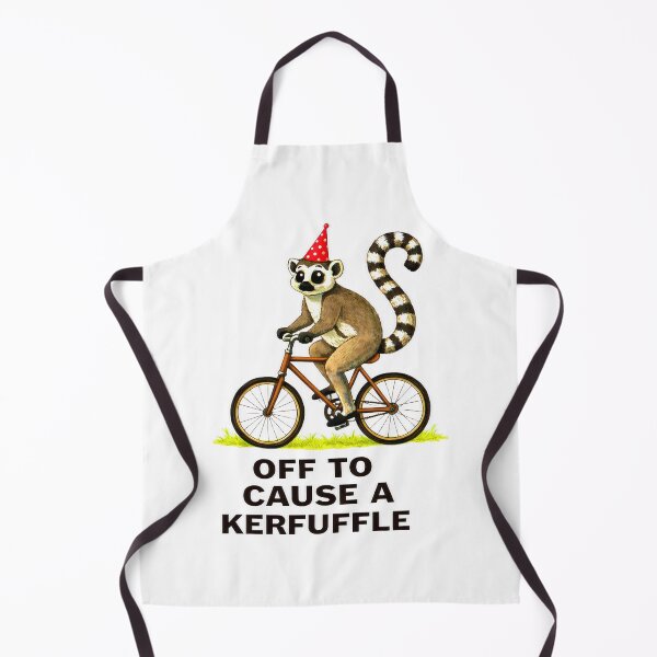Item preview, Off to Cause A Kerfuffle Lemur Funny Weirdcore Sayings designed and sold by gear-posters.