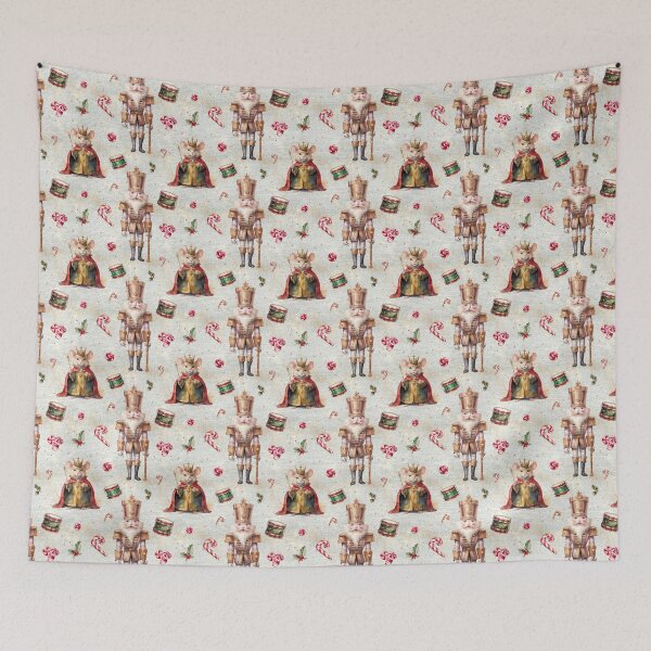 Item preview, The Nutcracker Christmas Pattern designed and sold by LouieVanille.