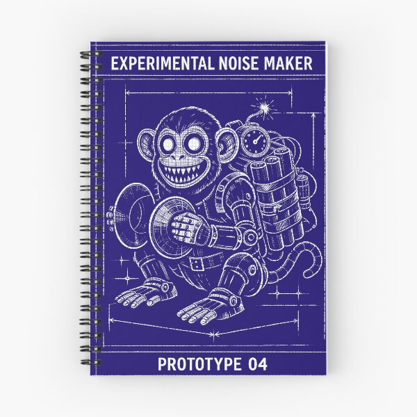 Item preview, Experimental Noise Maker Blueprint Clockwork Toy designed and sold by agearb.