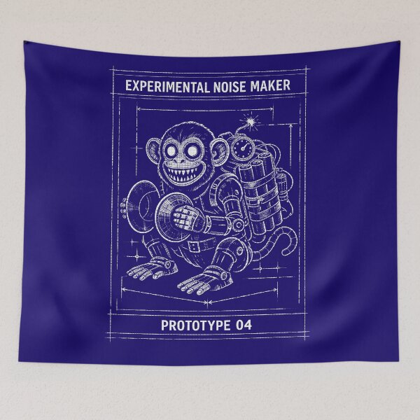 Item preview, Experimental Noise Maker Blueprint Clockwork Toy designed and sold by agearb.