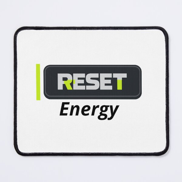 Item preview, RESET ENERGY – Minimal Motivational Design designed and sold by MWCrescent.