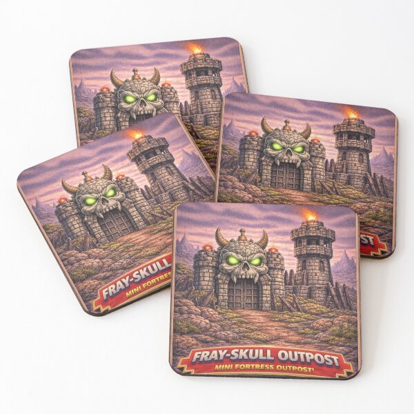 Item preview, Fray-Skull Outpost, Mini Fortress Outpost Landscape | Sheep-Man Sheepism Parody designed and sold by Thpoar.