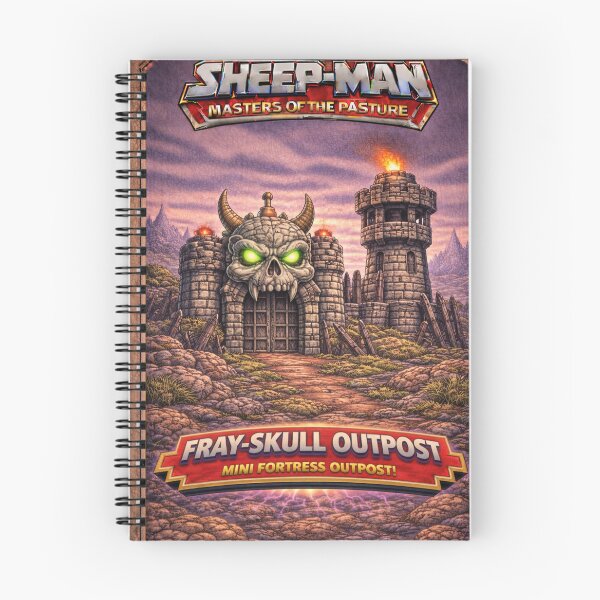Item preview, Fray-Skull Outpost, Mini Fortress Outpost Landscape | Sheep-Man Sheepism Parody designed and sold by Thpoar.