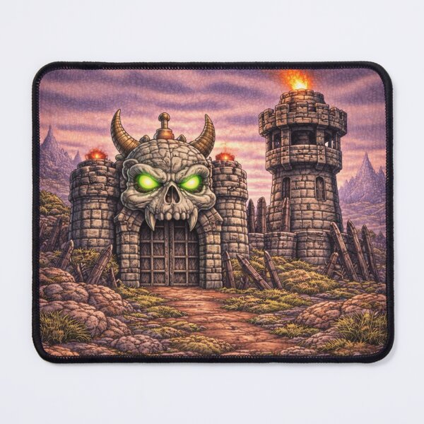 Item preview, Fray-Skull Outpost, Mini Fortress Outpost Landscape | Sheep-Man Sheepism Parody designed and sold by Thpoar.