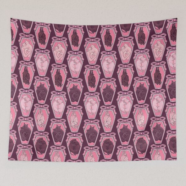 Item preview, Coffin Cuties | Valloween Collection designed and sold by Peachtreebones Illustration.