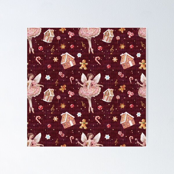 Item preview, The Nutcracker Christmas Pattern designed and sold by LouieVanille.